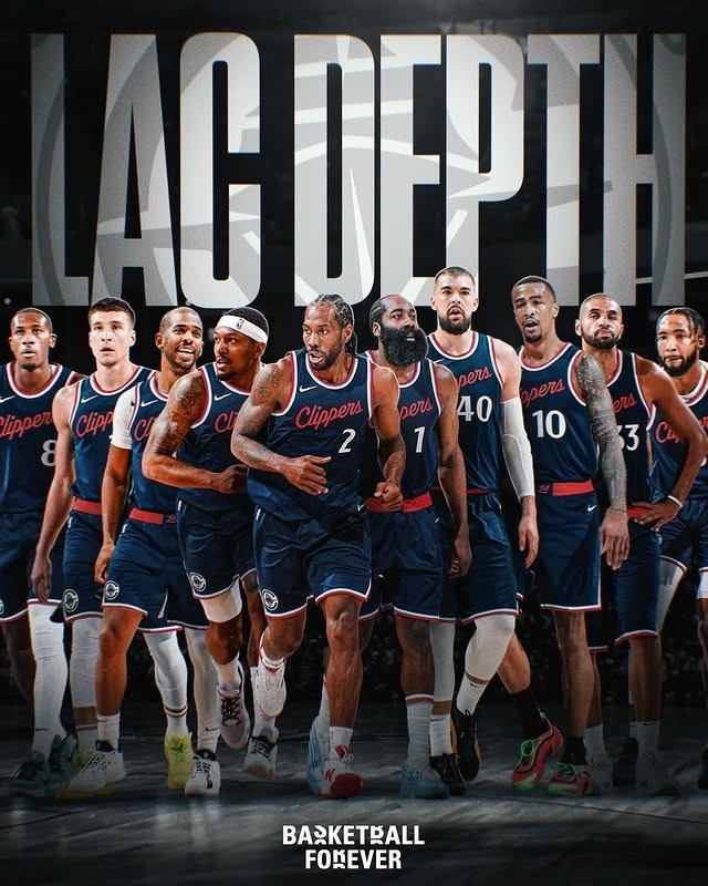 ESPN：快船升级阵容减少了对核心球员的依赖 虽老但仍是争冠热门